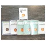 7-Coin Lincoln & Indian Head Cent Group