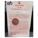 1861 Confederate Cent Restrike