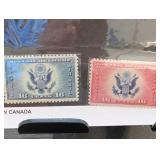 Two 16-Cent U.S. Special Delivery Stamps