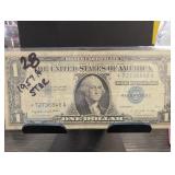 1957A One Dollar Silver Certificate Star