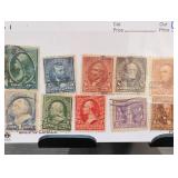 United States Set Of 10 Stamps