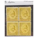 1932 U.S. #713 Washington 8Â¢ Mint Pane Of Four