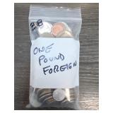 1 Pound Mixed Foreign Coin Group