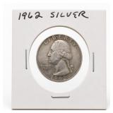 1962 Washington Quarter