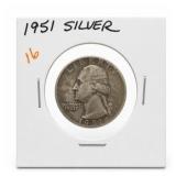 1951 Washington Quarter, Silver