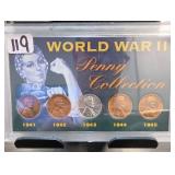 1941-1945 Five-Coin Lincoln Cent Collection