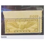 U.S. #C-17 8Â¢ Air Mail Rotary Press Stamp