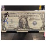 1957 B One Dollar Silver Certificate