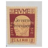 Fiume 1921 Scott #144 2 Lire Stamp
