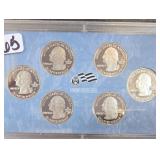 2009-D Washington Quarter 6-Coin Set