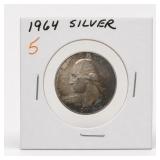 1964 Washington Quarter, Silver