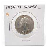 1964-D Washington Quarter, Silver