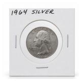 1964 Washington Quarter, Silver