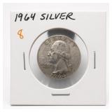 1964 Washington Quarter, Silver