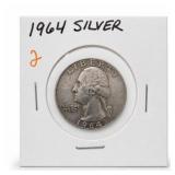 1964 Washington Quarter, Silver