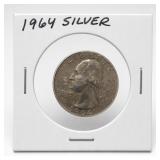 1964 Washington Quarter, Silver