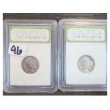 2 2005-P Jefferson Nickels, UNC