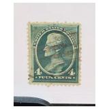 1883 U.S. #211 Andrew Jackson 4-Cent Stamp
