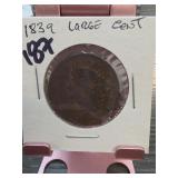 1839 Large Cent