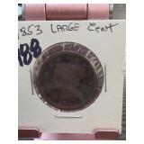 1853 U.S. Large Cent