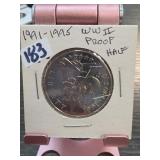 1991-95-P World War II Half Dollar, Proof