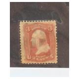 1867 U.S. #94 3 Cents Washington Perf. 12 Stamp