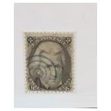 1867 U.S. #93 Black Jack Andrew Jackson Stamp