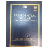 Whitman Presidential Dollar Folder, P&D Set