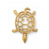 Brass Turtle Trivet