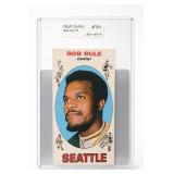 1969 Topps Bob Rule Rookie EX-MT+ Card