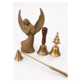 Decorative Bell Group With Angel Figure