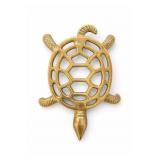 Brass Turtle Trivet