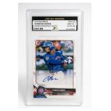 2018 Bowman Charcer Burks Mint 9 Five Star Card