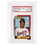 1989 Topps Sammy Sosa NM-MT 8 PSA Card