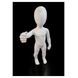 Gloss White Full-Body Child Mannequin