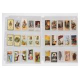 Mixed Cigarette Card Lot: Player