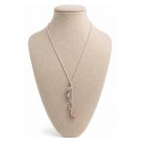 Sterling Silver High Heel Shoe Pendant Necklace