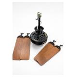 Hunter Ceiling Fan With Five Wood Blades
