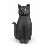 Dept 56 Cast Iron Black Cat Doorstop