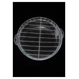 Pyrex Fluted Glass Pie Plate With Handles