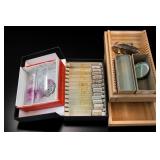 Prepared Microscope Slides, Insect Specimen Set