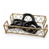 Black Metal Link Chain Decorative Sculpture