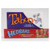 Taboo & Hedbanz Boxed Game Set