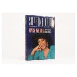Mary Wilson Supreme Faith 1990 First Edition