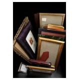 Assorted Picture Frames, Various Designs