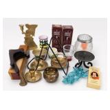 Bright Lights Oil Lamps & Candleholder Lot