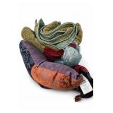 Assorted Throws, Including Pier 1 Velvet Throw