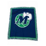 Dallas Mavericks Retro Logo Throw Blanket