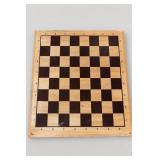Wooden Folding Game Set With Chess Board