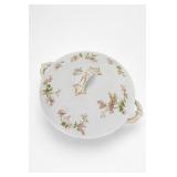 Haviland & Co. Limoges Floral Handled Serving Bowl